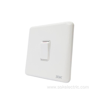 1Gang 1Way Light Switch durable British wall switch